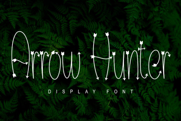 Arrow Hunter Typeface Review: A Unique Display Font for Editorial Design
