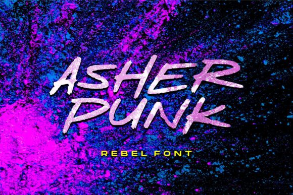 Asher Punk: The Display Font That Transforms Small Business Branding