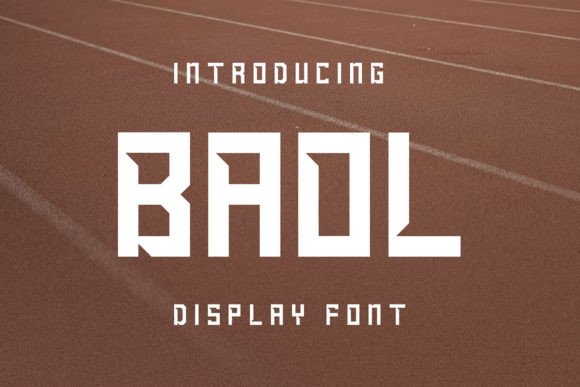 Baol Typeface: The Bold Display Font for Modern Digital Brands
