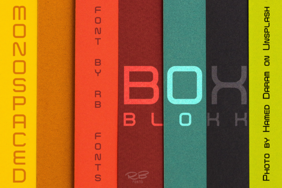 Box Blokk: A Bold Display Font for Modern Maker Brands