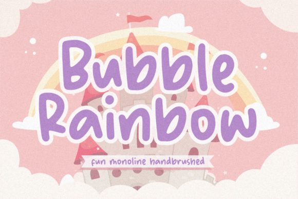 Bubble Rainbow: The Playful Display Font for Vibrant Campaigns