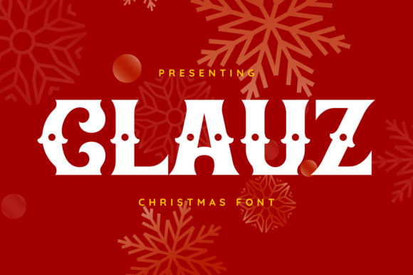 Clauz Display Font for Joyful Editorial Design