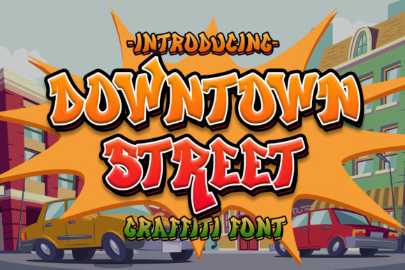 Downtown Street: The Bold Display Typeface for Urban Campaigns