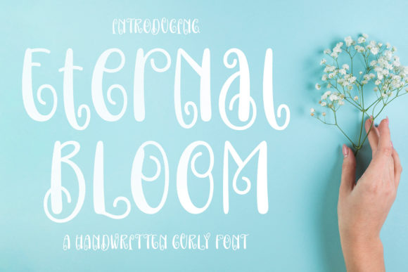Eternal Bloom: The Quirky Display Font for Modern Web Design