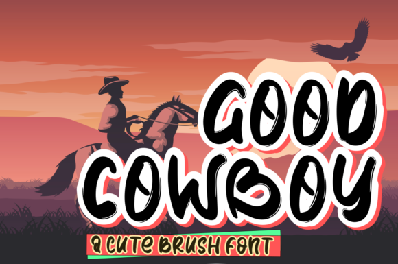 Good Cowboy: A Youthful Display Font for Modern Editorial Design