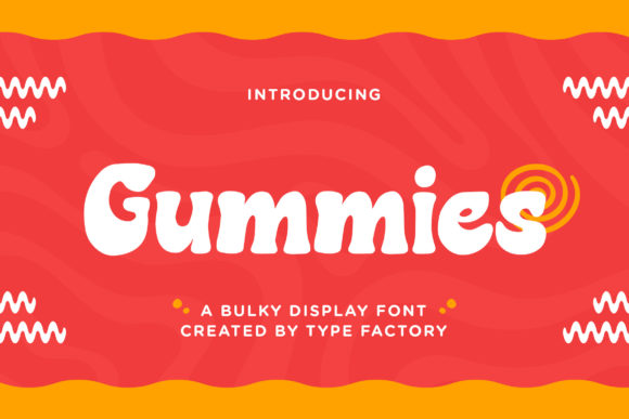 Gummies: The Playful Display Font for Bold Brand Identity
