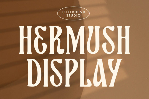 Hermush: The Condensed Display Font for Bold Editorial Design