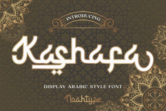 Kashafa Arabic Display Font for Campaigns