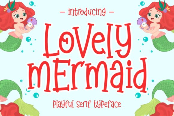Lovely Mermaid: The Perfect Font for Dreamy Brand Identity