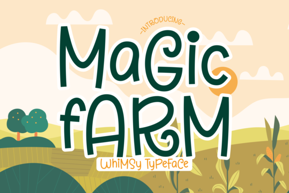 Magic Farm: The Quirky Display Font for Standout Campaigns