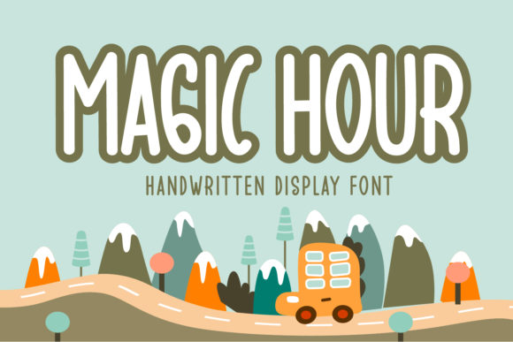 Magic Hour: The Natural Display Font for Authentic Branding
