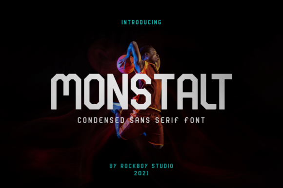 Monstalt: The Elegant Bold Display Font for Modern Digital Brands
