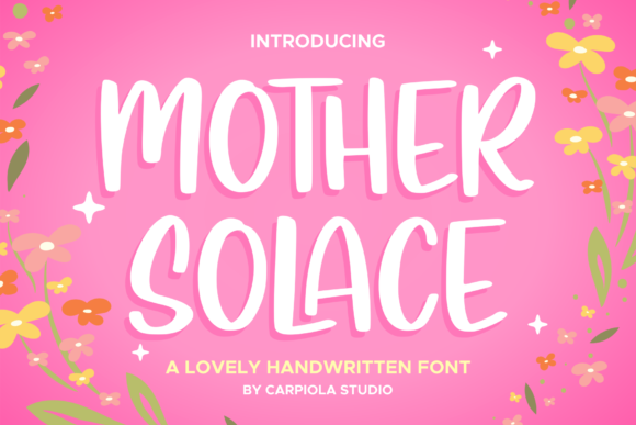 Mother Solace: A Timeless Display Typeface for Editorial Design