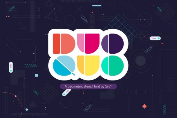 Quo Duo: The Geometric Display Font for Scroll-Stopping Visuals