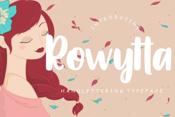 Rowytta: The Paint Brushed Display Font for Creative Brands
